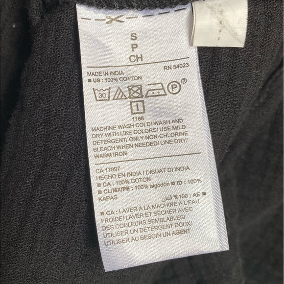 100% cotton black dress size small old navy NWT - Picture 7 of 7